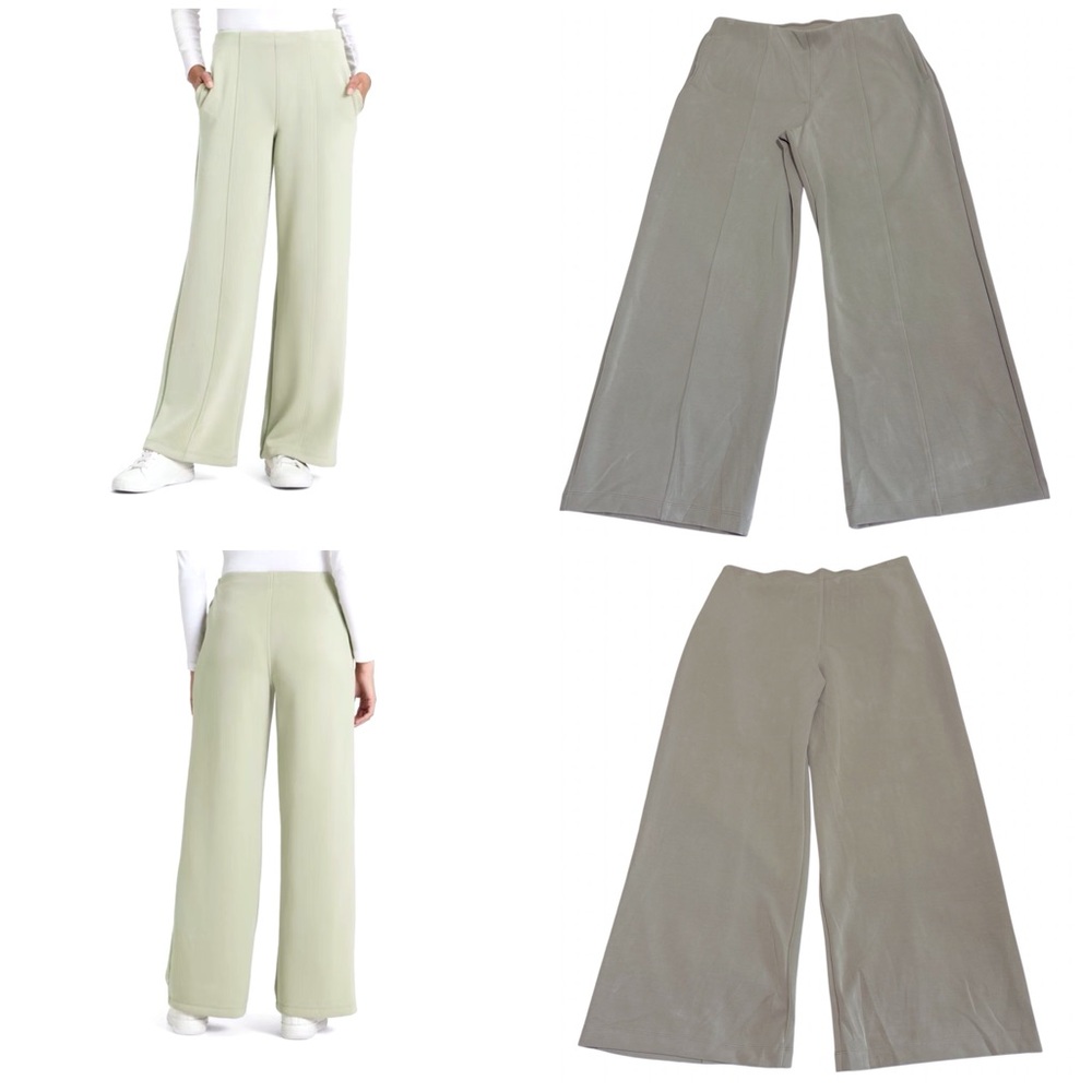 A New Day High-Rise Pull-On Pants in Light Sandwash Green Size Large